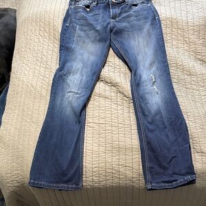 KanCan Denim with Tan Stitching